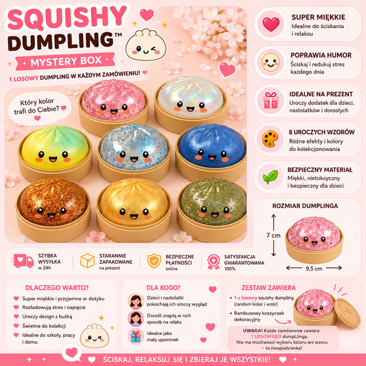 Squishy Dumpling XL™ Mystery box
