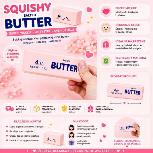 Squishy Salted Butter Pink™