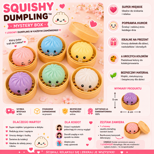 Squishy Dumpling Baby™ Mystery box
