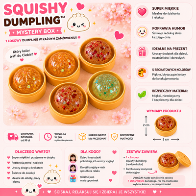 Squishy Dumpling Crystal™ Mystery box
